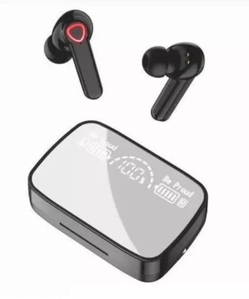 TWS M19 Pro Bluetooth Earbuds with Powerbank & Torch